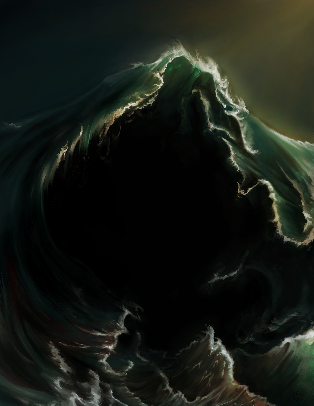 The Maw - Ocean Painting